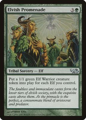 Elvish Promenade card from Duel Decks: Elves vs. Goblins