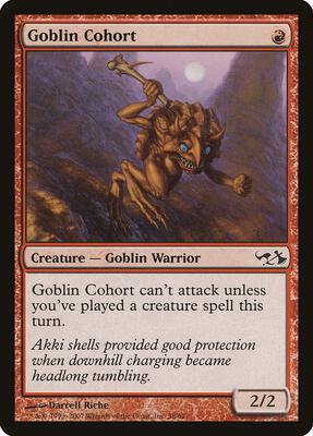 Goblin Cohort card from Duel Decks: Elves vs. Goblins
