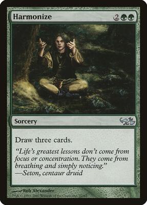 Harmonize card from Duel Decks: Elves vs. Goblins