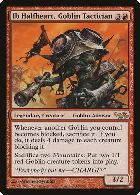Ib Halfheart, Goblin Tactician card from Duel Decks: Elves vs. Goblins