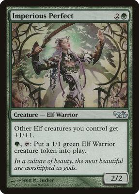 Imperious Perfect card from Duel Decks: Elves vs. Goblins