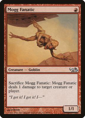 Mogg Fanatic card from Duel Decks: Elves vs. Goblins