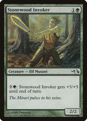 Stonewood Invoker card from Duel Decks: Elves vs. Goblins