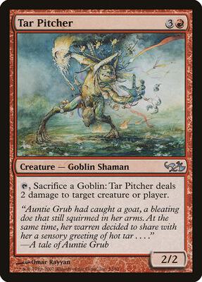 Tar Pitcher card from Duel Decks: Elves vs. Goblins