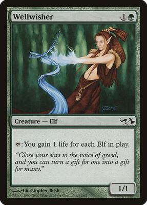 Wellwisher card from Duel Decks: Elves vs. Goblins