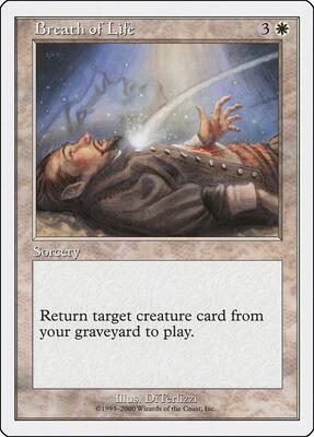Breath of Life card from Starter 2000