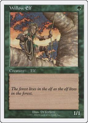Willow Elf card from Starter 2000