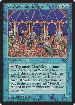 Vodalian War Machine card from Fallen Empires