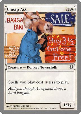 Cheap Ass card from Unhinged