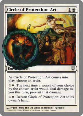Circle of Protection: Art card from Unhinged