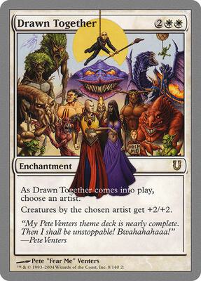 Drawn Together card from Unhinged