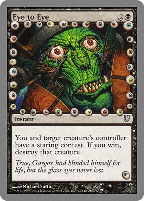 Eye to Eye card from Unhinged