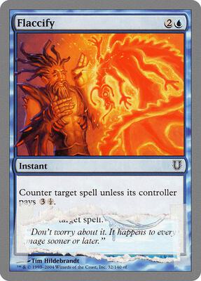 Flaccify card from Unhinged