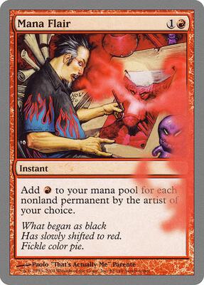 Mana Flair card from Unhinged
