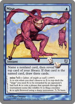 Mise card from Unhinged