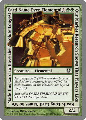 Our Market Research Shows That Players Like Really Long Card Names.... card from Unhinged