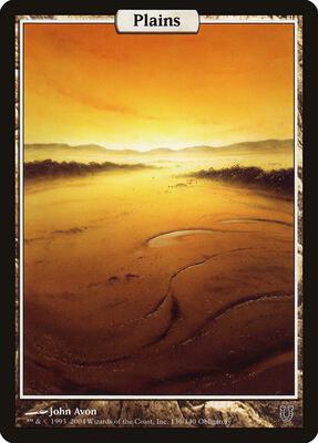 Plains - Full Art card from Unhinged