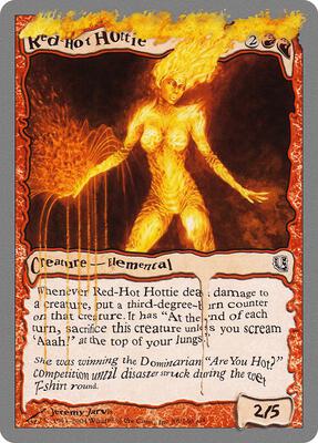 Red-Hot Hottie card from Unhinged