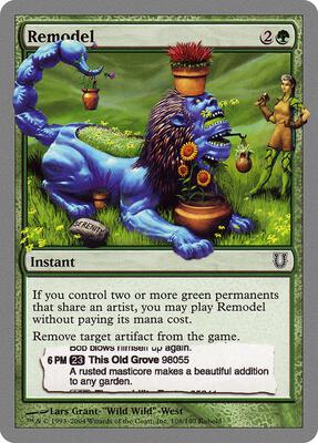 Remodel card from Unhinged