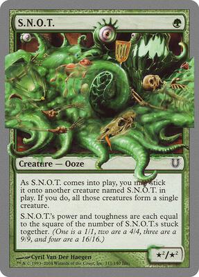 S.N.O.T. card from Unhinged