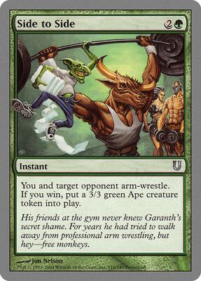 Side to Side card from Unhinged