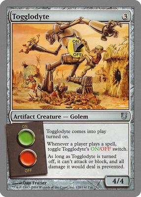 Togglodyte card from Unhinged