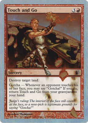 Touch and Go card from Unhinged