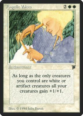 Angelic Voices card from Legends