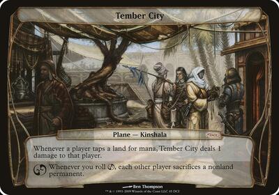 Tember City (WPN Promo) card from Oversize Cards