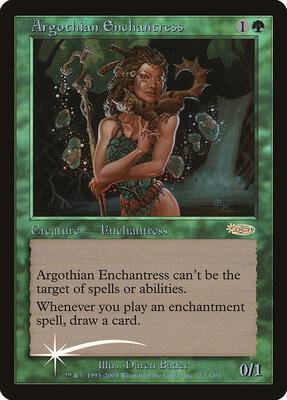 Argothian Enchantress card from Judge Promos