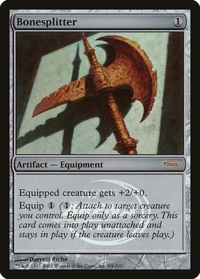 Bonesplitter card from Arena Promos