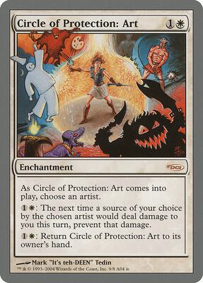 Circle of Protection: Art card from Arena Promos