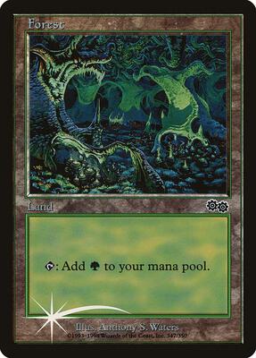 Forest (1999) card from Arena Promos