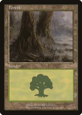 Forest (2003) card from Arena Promos