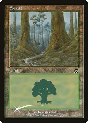Forest (2000) card from Arena Promos