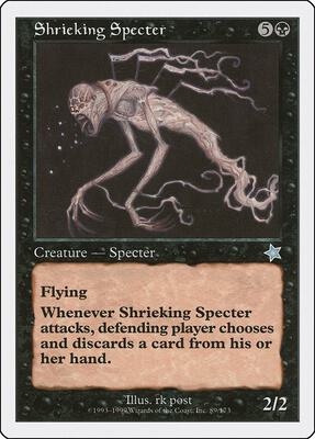 Shrieking Specter card from Starter 1999