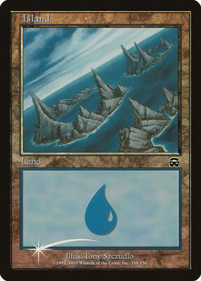 Island (2000) card from Arena Promos