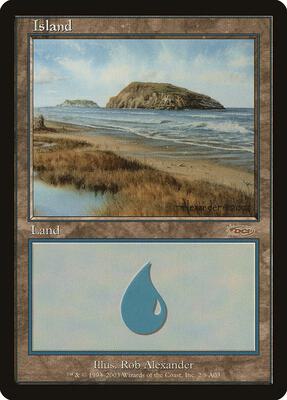 Island (2003) card from Arena Promos