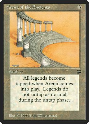 Arena of the Ancients card from Legends