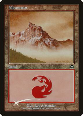 Mountain (2000) card from Arena Promos