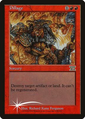 Pillage card from Arena Promos
