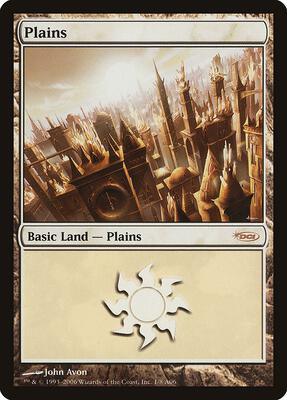 Plains (2006) card from Arena Promos