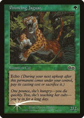 Pouncing Jaguar card from Arena Promos