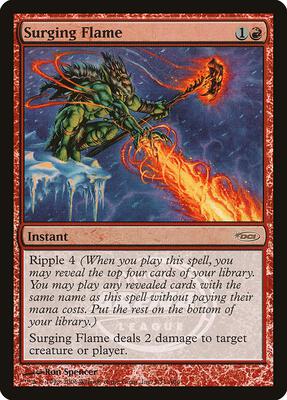 Surging Flame card from Arena Promos