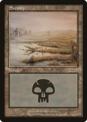 Swamp (2003) card from Arena Promos