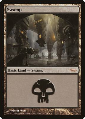 Swamp (2006) card from Arena Promos