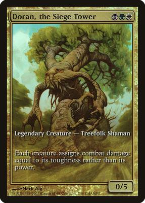 Doran, the Siege Tower card from Champs Promos