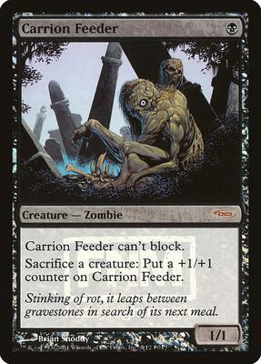 Carrion Feeder card from FNM Promos