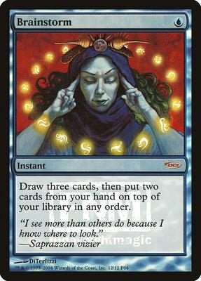 Brainstorm card from FNM Promos