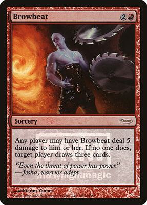 Browbeat card from FNM Promos